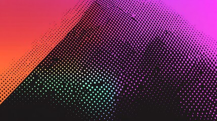 Abstract colorful halftone pattern background