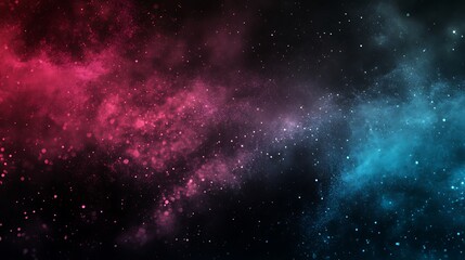 Naklejka premium Colorful nebula space background