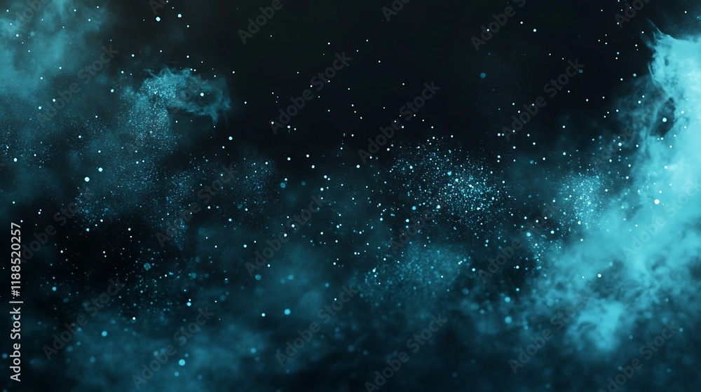 Poster abstract space nebula background