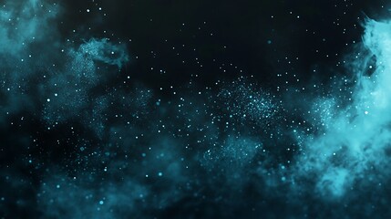 Naklejka premium Abstract space nebula background