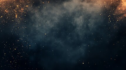 Naklejka premium Abstract fiery smoke effect