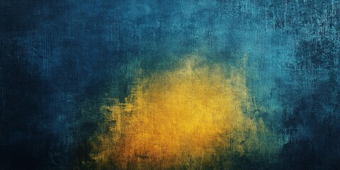 Obraz premium Vibrant blue and yellow grainy surface with subtle noise, ideal for creative backgrounds and artistic compositions, comic book style