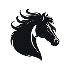 Black Horse Head Images