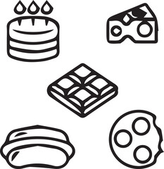 Chocolate Day vector,Gourmet gift,Chocolate,Chocolate bar,Chocolate truffles,Chocolate lovers,Candy icon symbol