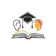 Education Graduation Knowledge And Wisdom Symbiosis