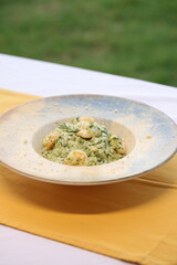 Creamy Shrimp and Herb Risotto