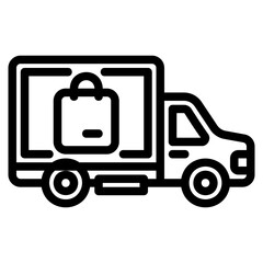 delivery truck icon