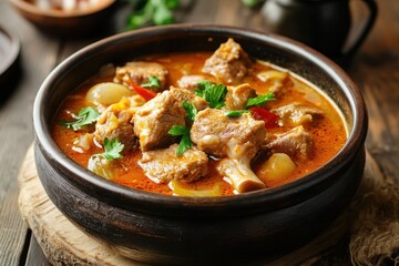 Korean pork bone soup