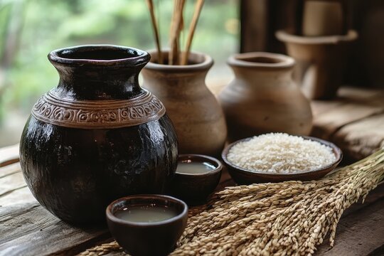 Korean rice based traditional alcoholic beverage