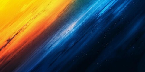 Grainy yellow and blue abstract texture with soft noise, perfect for modern backgrounds and digital design projects, book illustration style