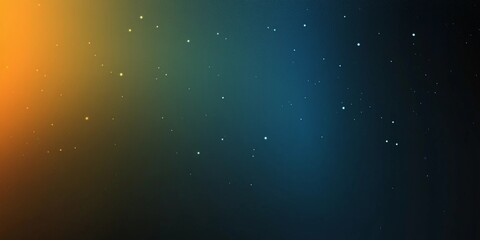 Obraz premium Grainy yellow and blue abstract texture with soft noise, perfect for modern backgrounds and digital design projects, book illustration style