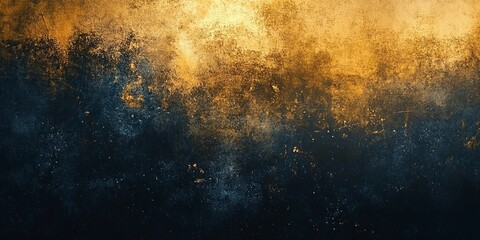 Obraz premium Textured yellow and blue grain background with noise effect, suitable for graphic design and modern digital art, book illustration style