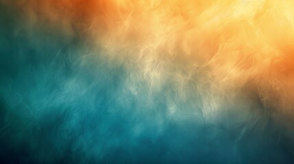 Naklejka premium Abstract Teal and Orange Wallpaper