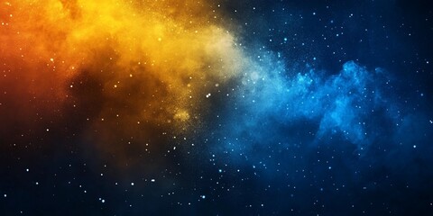 Obraz premium Vibrant blue and yellow grainy surface with subtle noise, ideal for creative backgrounds and artistic compositions, comic book style