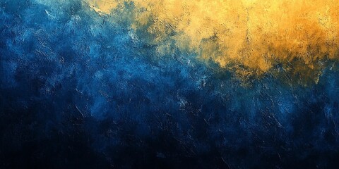Obraz premium Vibrant blue and yellow grainy surface with subtle noise, ideal for creative backgrounds and artistic compositions, comic book style