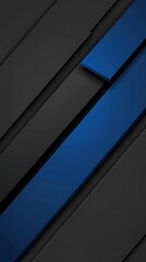 Fototapeta premium Abstract dark blue graphic design