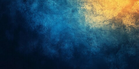 Obraz premium Vibrant blue and yellow grainy surface with subtle noise, ideal for creative backgrounds and artistic compositions, comic book style