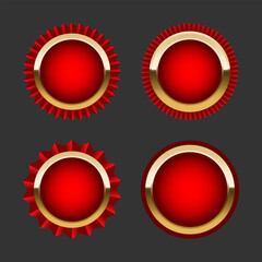 Label sticker logo template promotion for decoration