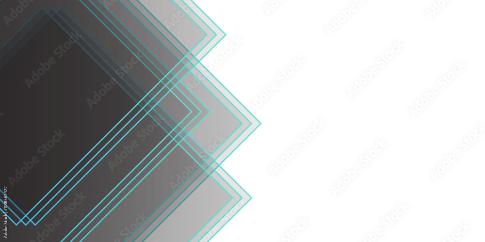 Fototapete abstract black and blue futuristic hi-technology concept. digital black textured graphics poster bac