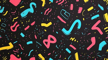Obraz premium Abstract colorful graphic pattern background
