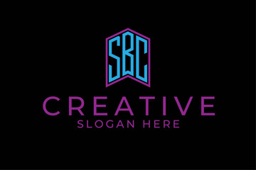 SBC name initials monogram logo