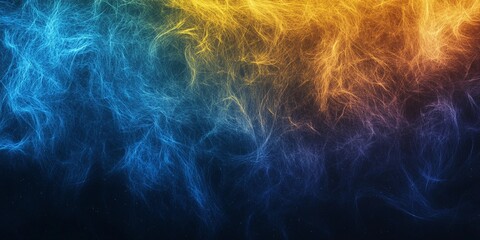 Obraz premium Abstract yellow and blue noise texture, perfect for web design, branding, and digital art, book illustration style