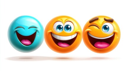 Happy emoticon smiley