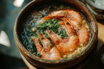 Yangpyeong Korean dishes hangover stew side condiments salted prawns clay pot diced radish