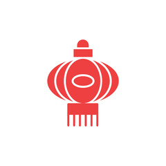 Silhouette of chinese new year icon