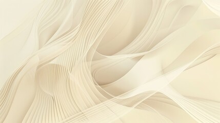 Obraz premium Cream-Colored Fabric Texture Wallpaper