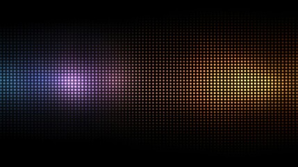 Abstract LED display gradient colors