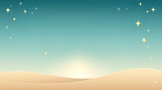 Abstract landscape of dunes with soft lighting for business presentations and backgrounds