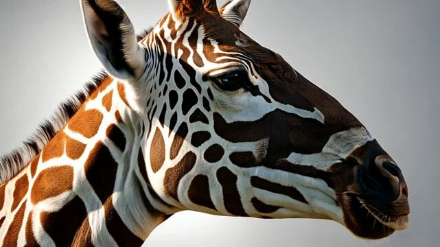 giraffe head shot