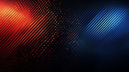 Abstract light design, diagonal lines, red and blue.  Possible use for background, graphic design