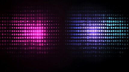 Abstract vibrant light pattern, colorful dots, dark background, graphic design, digital art, background image