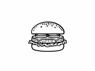 burger and hamburger
