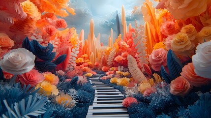 Dive into an Enchanting Paper Art Festival Where Abstract Instruments and International Music Create a Unique Experience for All