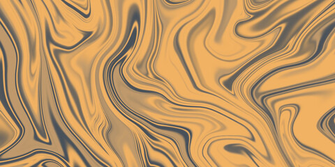 Abstract fluid art with swirling patterns in shades of gold and black, creating a mesmerizing and dynamic visual effect.