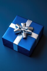 Obraz premium Blue Gift Box