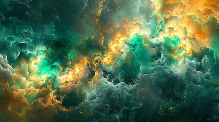 Fototapeta premium Abstract Nebula Wallpaper