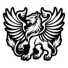 Fototapeta premium A glyph style icon of graffin tattoo