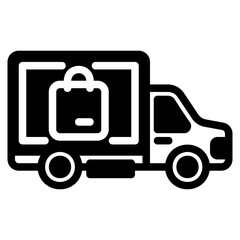 delivery truck icon
