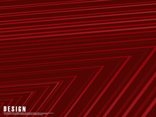 Dark red background. Modern lines abstract presentation background. Luxury paper cut background. Abstract decoration, halftone gradient, 3d vector illustration.