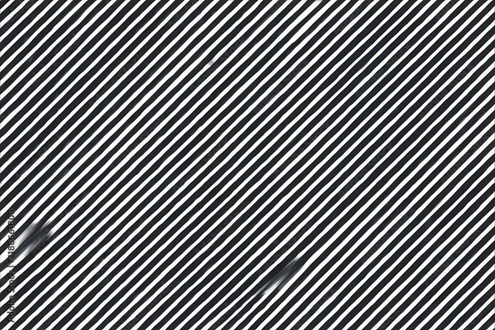 Poster black and white diagonal line pattern with evenly spaced thin lines in a square design