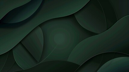 Abstract Dark Green Wallpaper Background