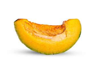  a piece of pumpkin with a transparent background
