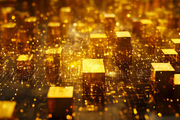 luxury gold design on background