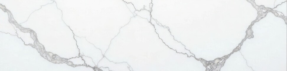 Fototapeta premium White marble card mockup, close-up view of veins, luxury, corporate