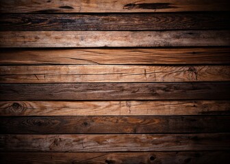 Naklejka premium Old rustic wood plank wall texture background