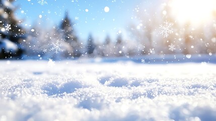 Naklejka premium Winter Wonderland